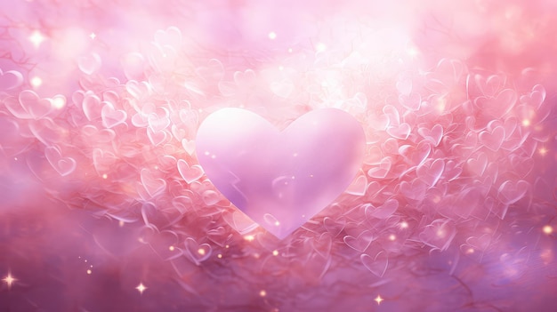 Love pink heart background