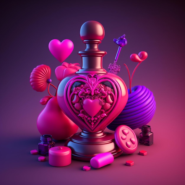 love potion digital design