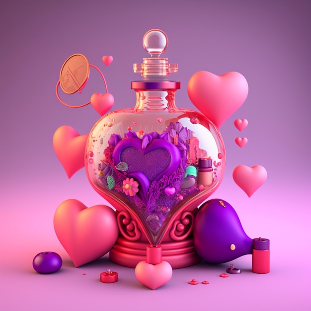 love potion digital design