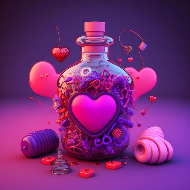 love potion digital design