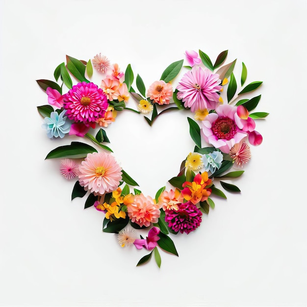 Foto love's fragrance in floral arrangement generative ai
