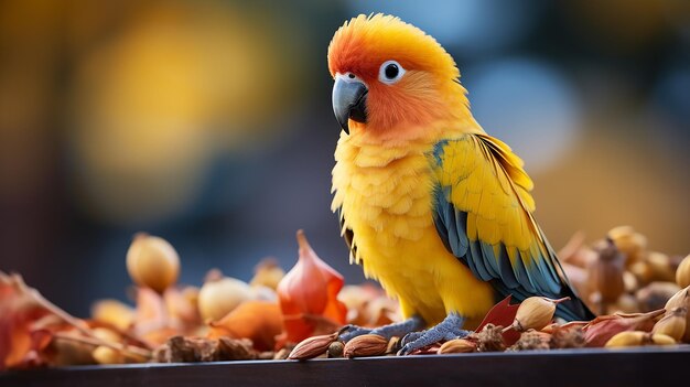 Lovebird Parrot Beautiful Colors