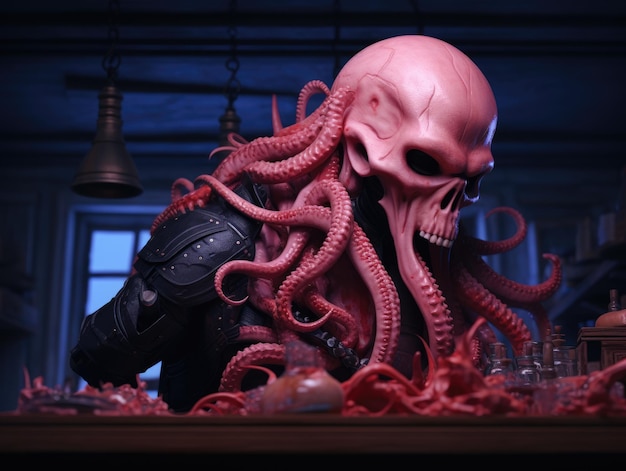 Lovecraftian HD 8K wallpaper Stock Photographic Image