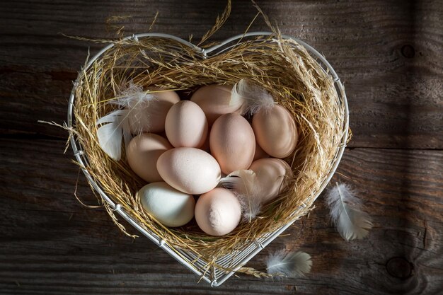 Lovely free range eggs from the farm