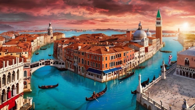 Lovely view of venice