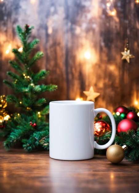 lovely white cup on beautiful background