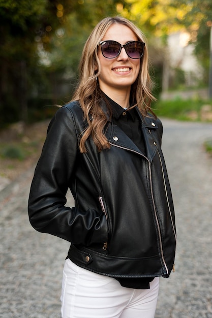 Lovely young woman portrait