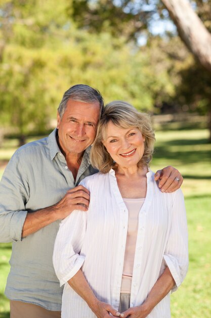 Lovers in the park