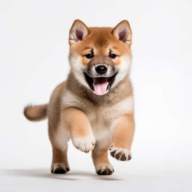 Lovey dogs in isolated white background