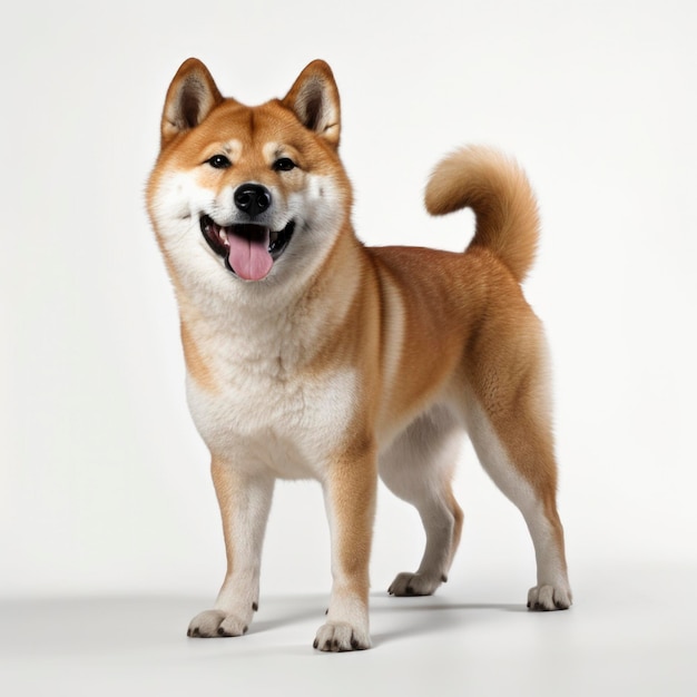 Lovey dogs in isolated white background