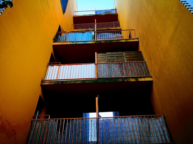 Low angle view of balcony