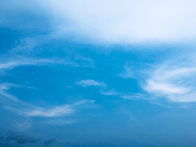 Low angle view of blue sky