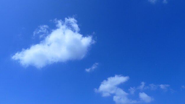 Low angle view of blue sky