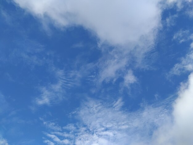 Low angle view of blue sky