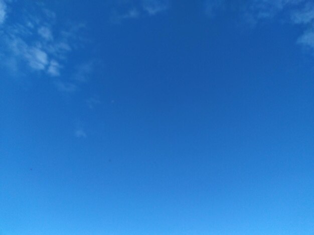 Low angle view of blue sky