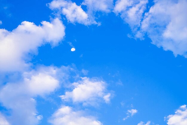 Low angle view of blue sky