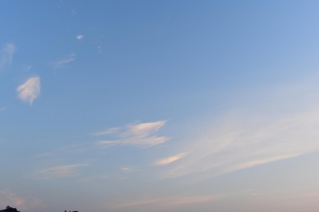 Low angle view of blue sky