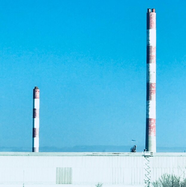 Low angle view of blue sky