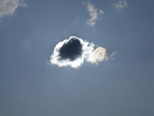 Low angle view of blue sky