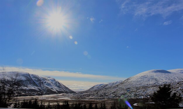 Low angle view of blue sky