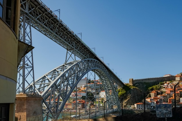 Foto vista a basso angolo del ponte