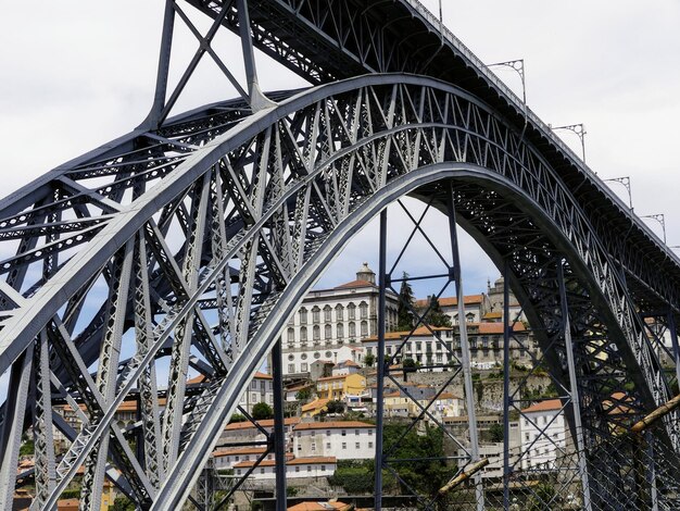 Foto vista a basso angolo del ponte