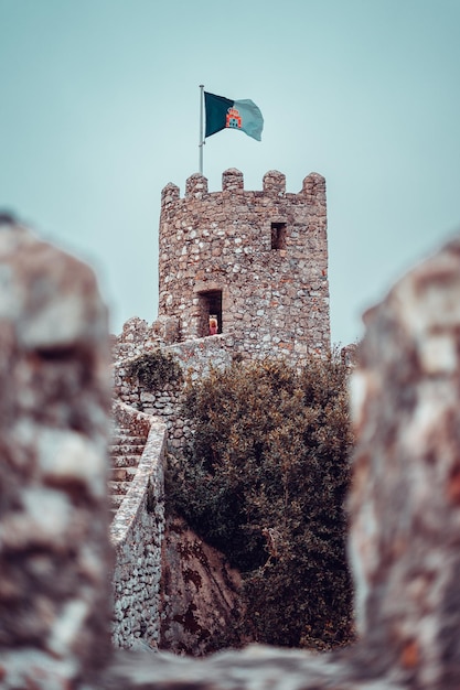 Foto vista ad angolo basso dell'edificio contro il cielo