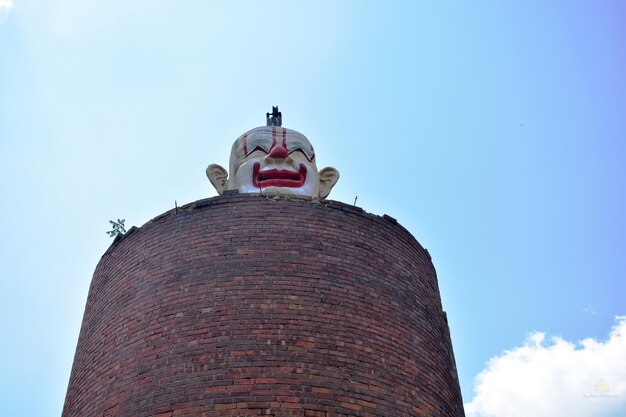 Low angle view of building against sky