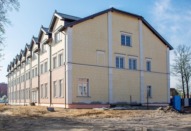 Low angle view of building against sky