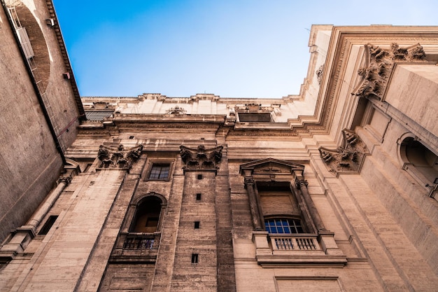 low angle view of building against sky