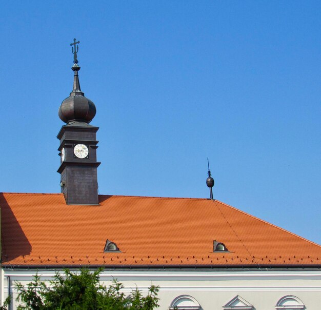 Low angle view of building against sky