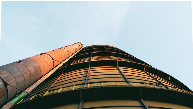 Low angle view of building against sky