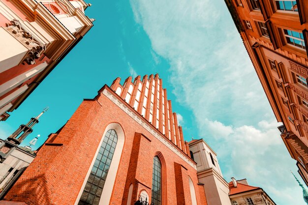 Low angle view of building against sky