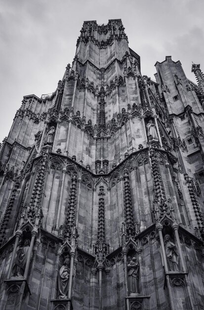 Low angle view of building against sky