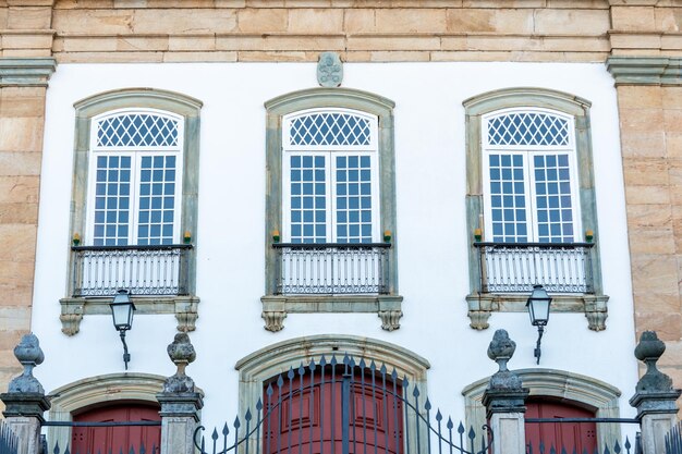 Photo low angle view of building