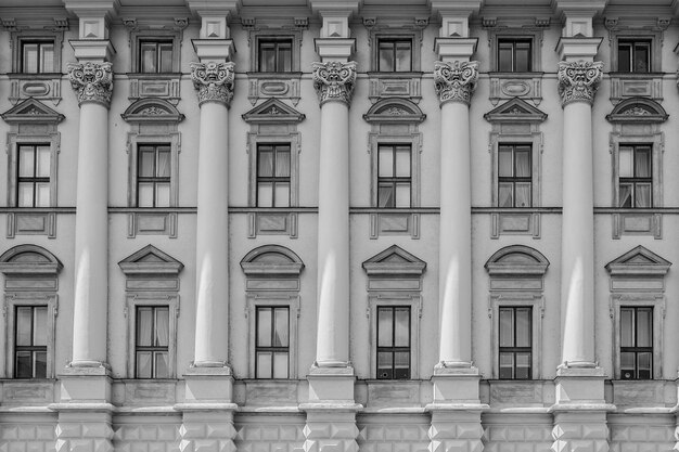 Photo low angle view of building