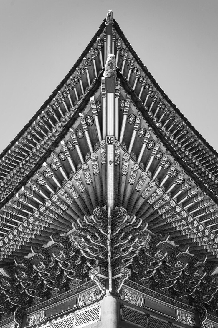 Photo low angle view of building