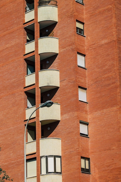 Photo low angle view of building