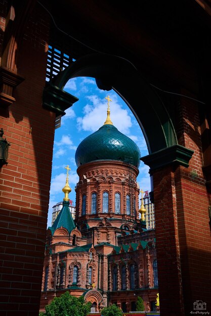 Photo low angle view of a building