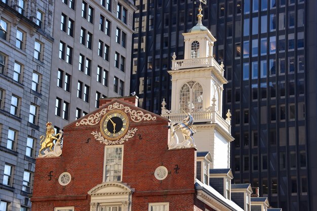 Photo low angle view of building