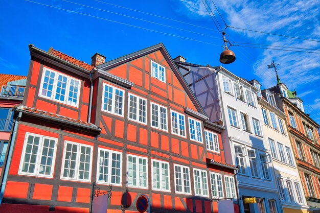 Low angle view of buildings against sky