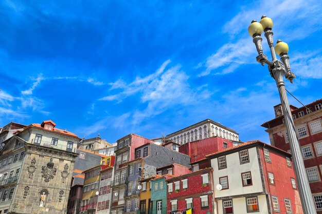 Low angle view of buildings against sky