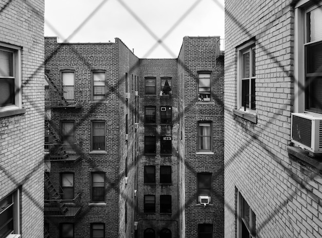 Photo low angle view of buildings in city