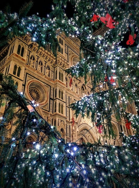 Foto vista ad angolo basso degli edifici