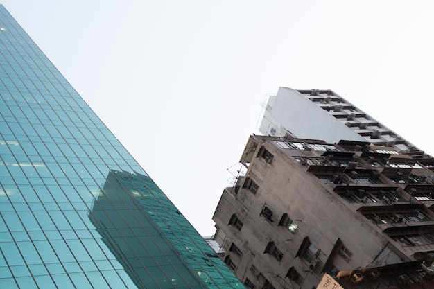 Photo low angle view of buildings