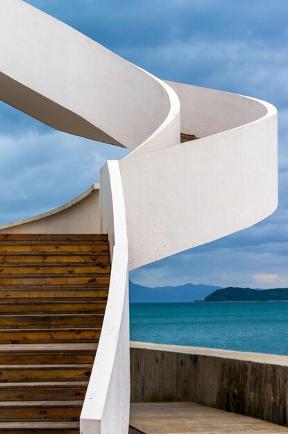 Low angle view of built structure against blue sky