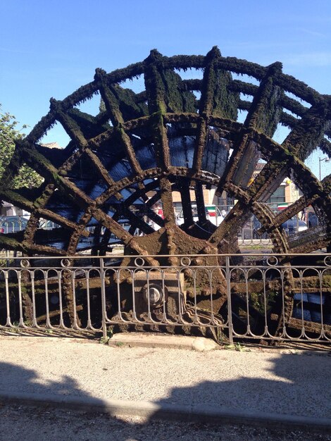 Low angle view of built structure against sky