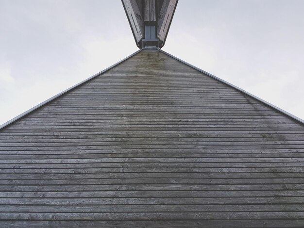 Low angle view of built structure against sky