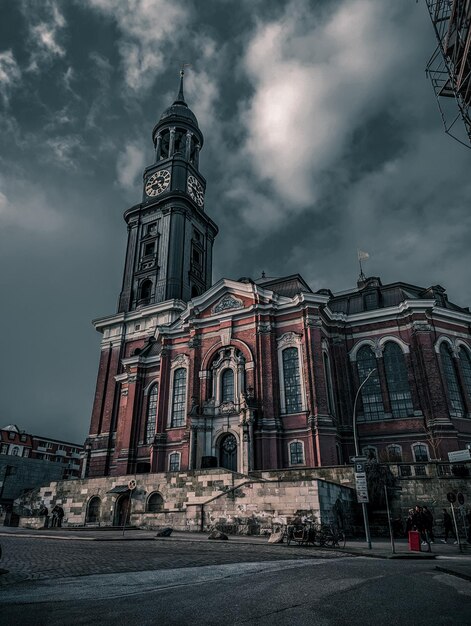 Low angle view of cathedral against sky