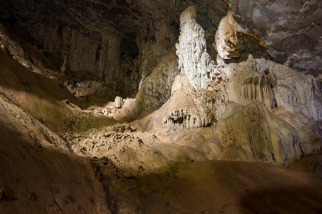 Low angle view of cave